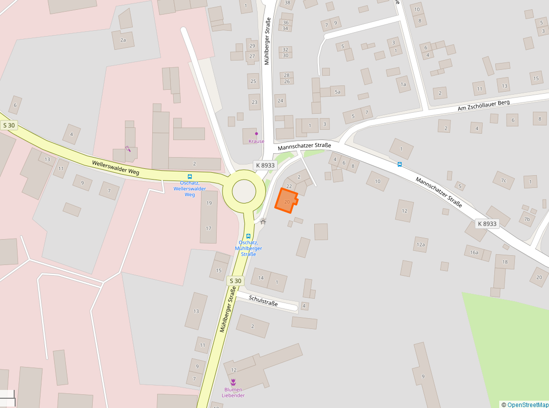 Anfahrtskarte - zur Routenplanung über Googlemaps